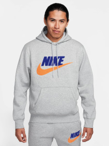 Худі Nike Club Fleece Pullover Hoodie Grey FN3104-063