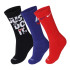 Шкарпетки Nike U NK EVERYDAY PLUS CUSH CREW чорний, синій, червоний Уні 34-38 DH3822-905