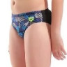Плавки сліпи для хлопчиків Arena CANDIES SWIM BRIEFS чорний, мультиколор дитячий 128 см (010301-550) 010301-550