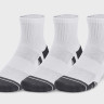 Шкарпетки UA Performance Tech 3pk Qtr білий Уні LG 1379510-100