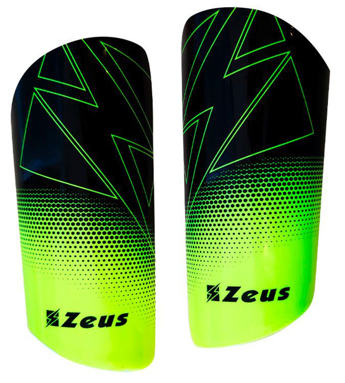 Щитки Zeus PARASTINCHI EKO чорний, салатовий Чол 40-46 (зріст вище 150 см) Z01600