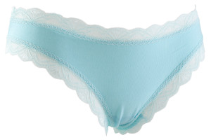 Труси Fashion Lady TAN TANGA F білий, бірюзовий Жін L 13890384-1