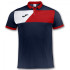 Футболка поло темно-синьо-червоне Joma CREW II 100679.306 100679.306