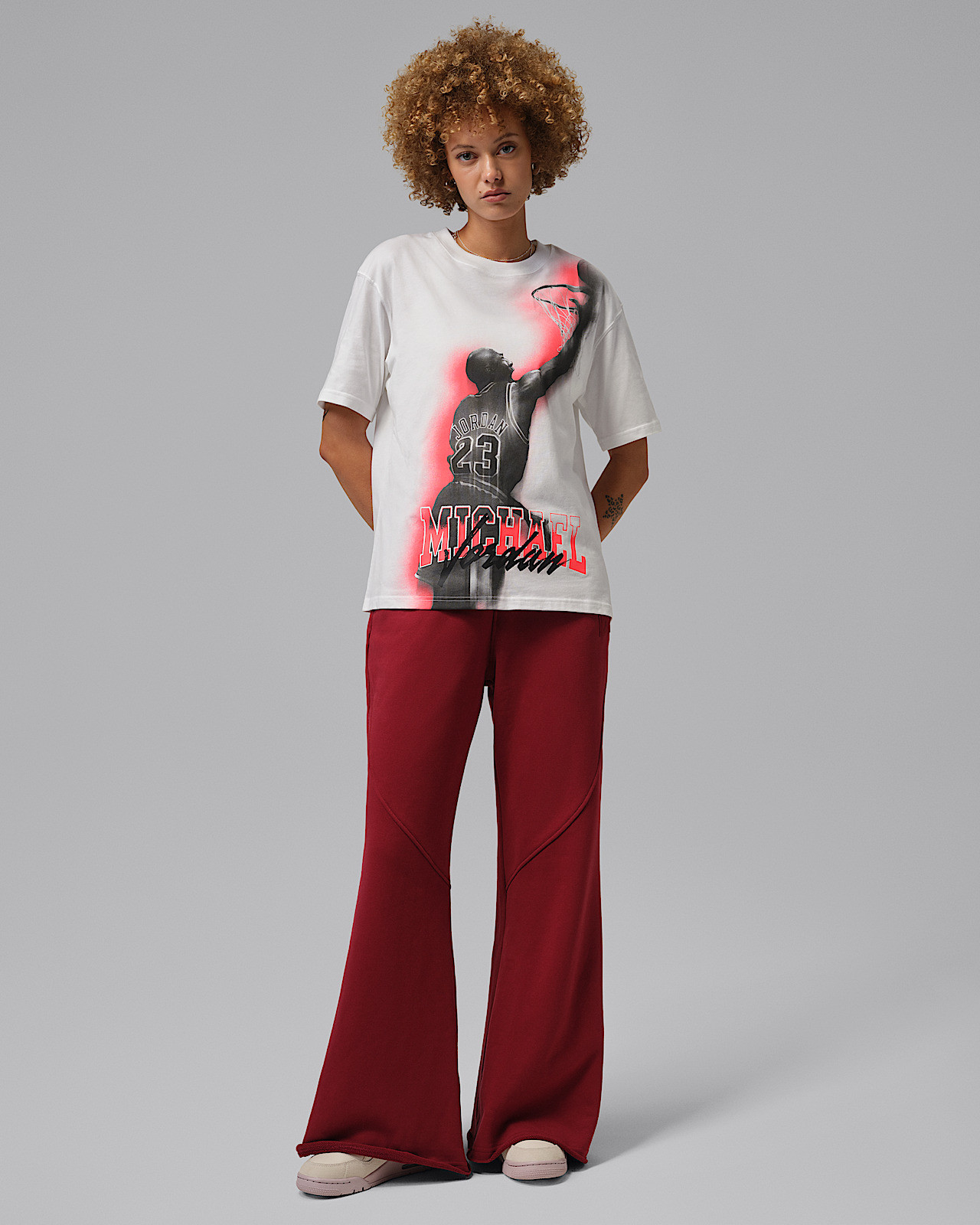 Футболка Jordan W SPT DF SS GFX TEE HTG IO8722-100