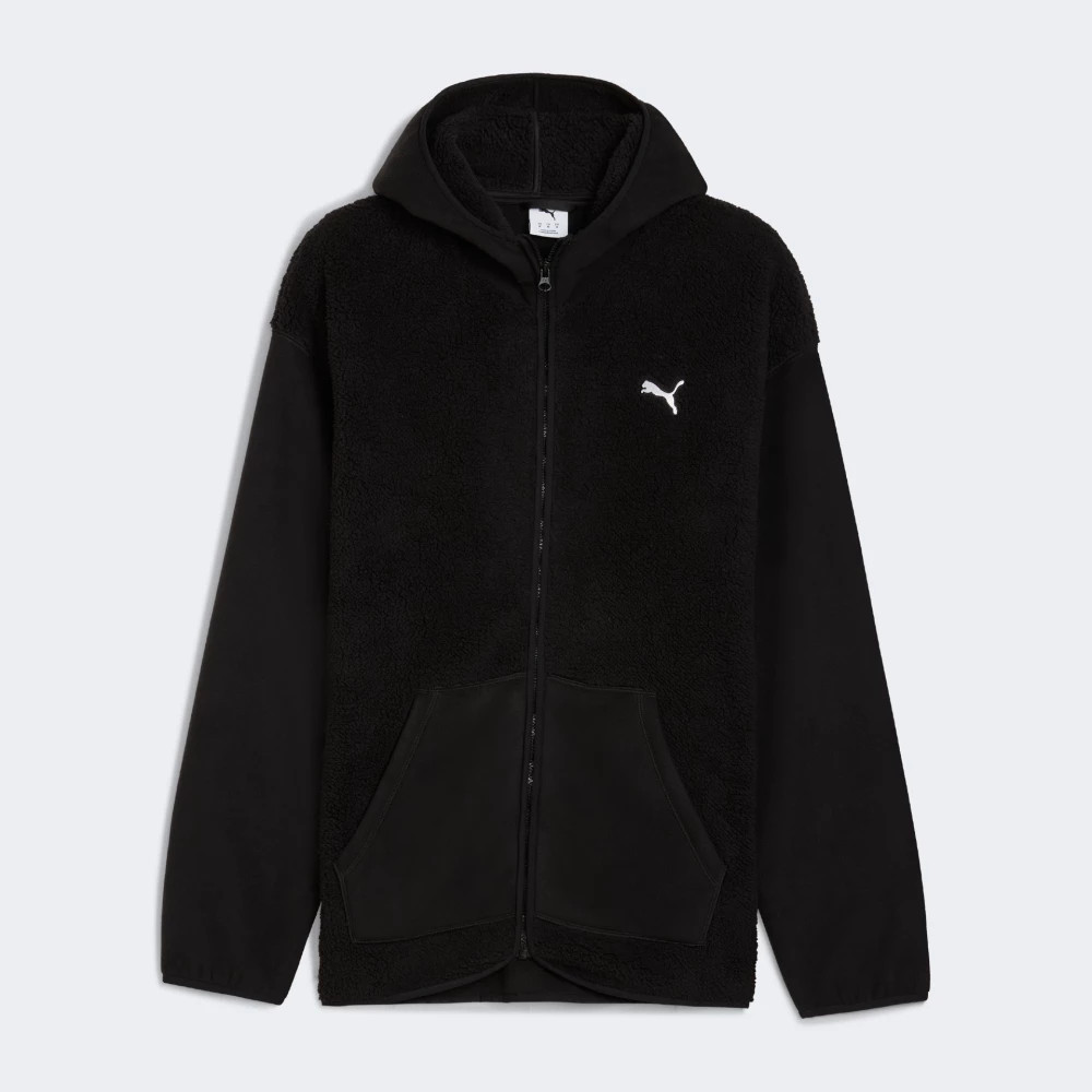 Джемпер ESS ELEVATED Full-zip Hoodie 68826001 Puma L Чорний 68826001