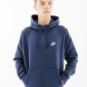 Кофта Nike CLUB HOODIE FZ BB BV2645-410