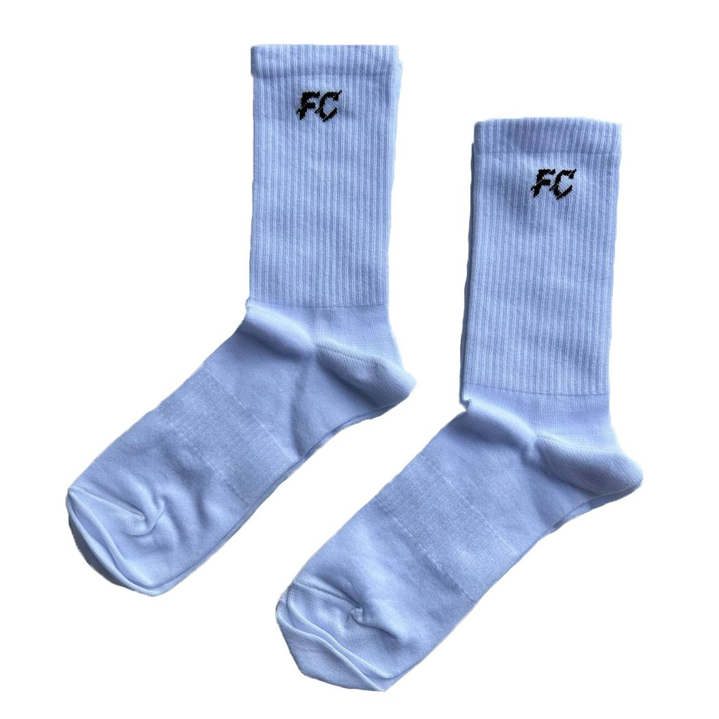 Шкарпетки спортивні високі "FC" FC1107-1001/2 білий 2пари FC1107-1001/2