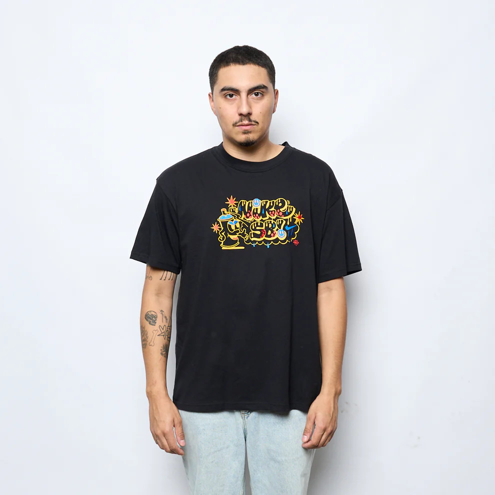 Футболка Nike Tee SB Graffiti Black FZ6712-010