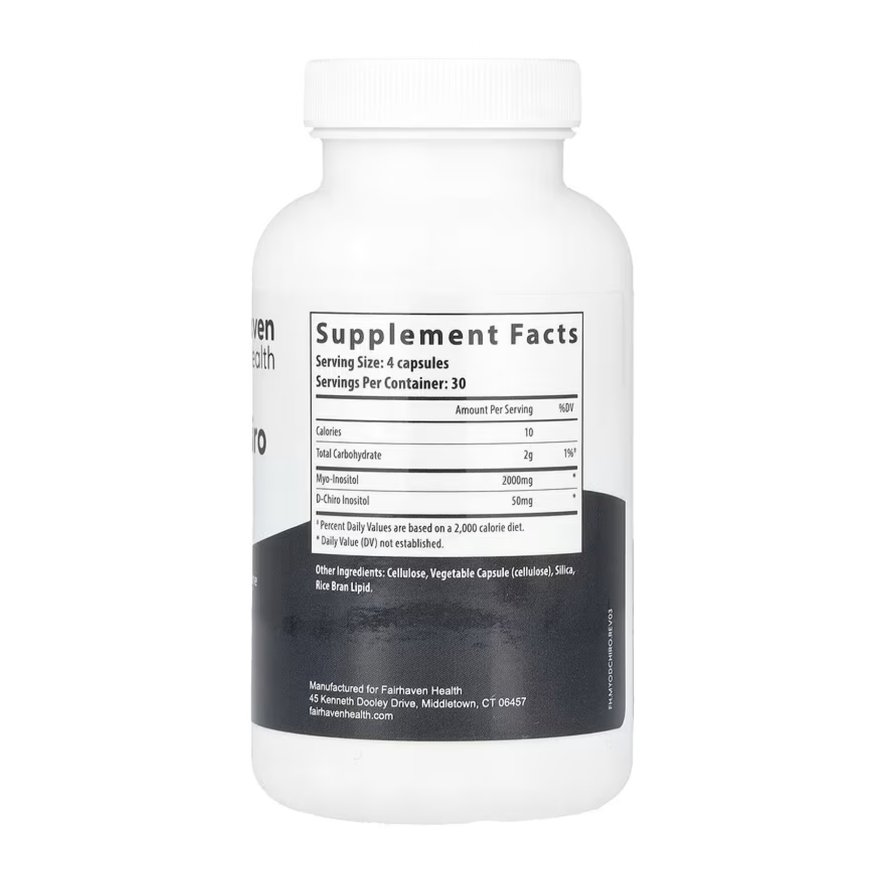Капсули Fairhaven Health Myo + D-Chiro Inositol - 120 caps 2023-10-4757