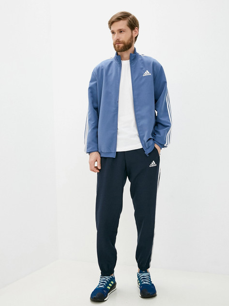 Костюм чоловічий Adidas M 3S Wv Tt Ts Blue GK9953