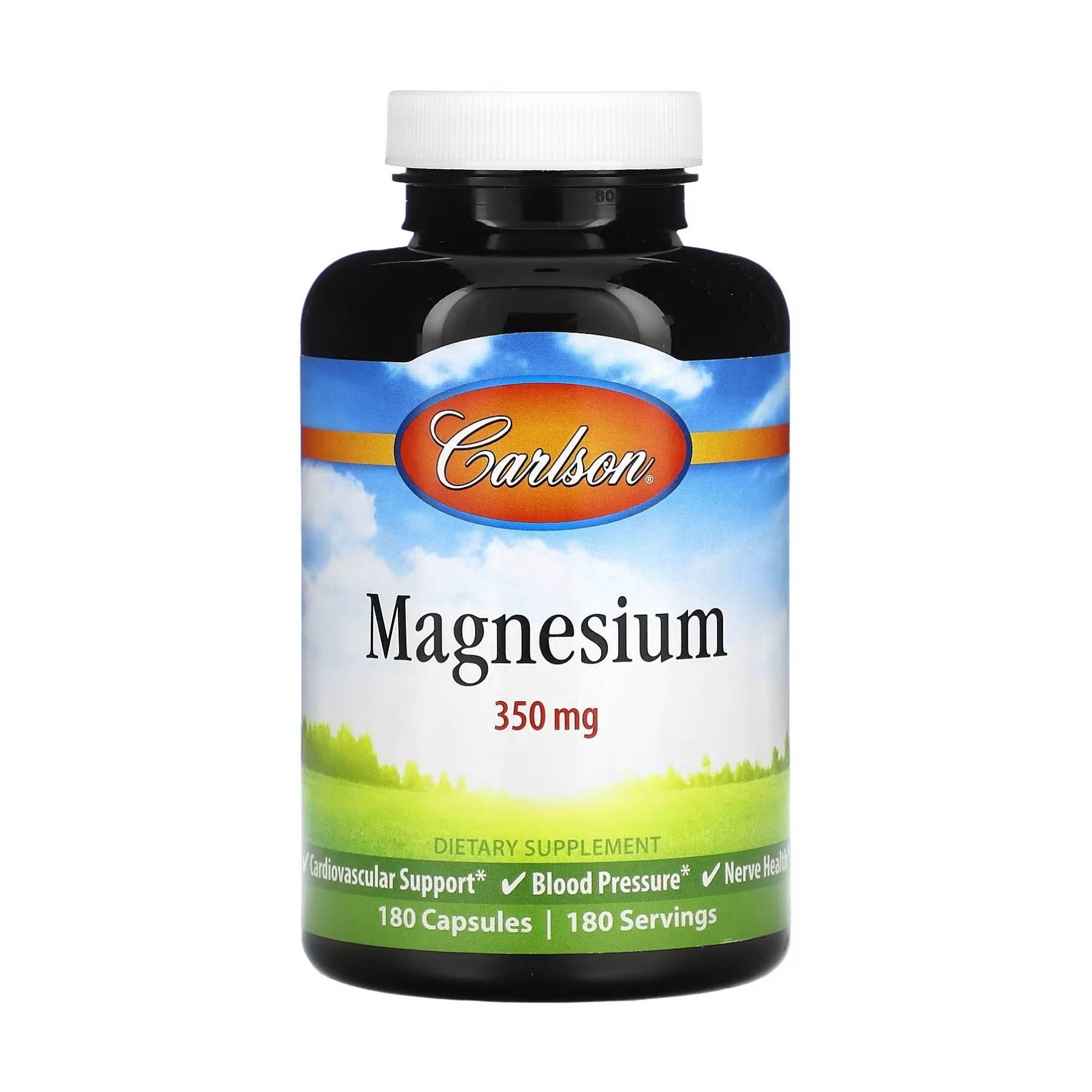 Капсули Carlson Laboratories Magnesium 350mg - 180 caps 2023-10-4565