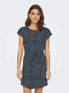 Сукня ONLMAY S/S DRESS NOOS 15153021-Night Sky-AOP:Lea flower ONLY L Темно-синій 15153021-NIGHT SKY-AOP:LE