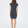 Сукня ONLMAY S/S DRESS NOOS 15153021-Night Sky-AOP:Lea flower ONLY L Темно-синій 15153021-NIGHT SKY-AOP:LE