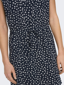 Сукня ONLMAY S/S DRESS NOOS 15153021-Night Sky-AOP:Lea flower ONLY L Темно-синій 15153021-NIGHT SKY-AOP:LE