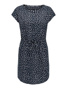 Сукня ONLMAY S/S DRESS NOOS 15153021-Night Sky-AOP:Lea flower ONLY L Темно-синій 15153021-NIGHT SKY-AOP:LE