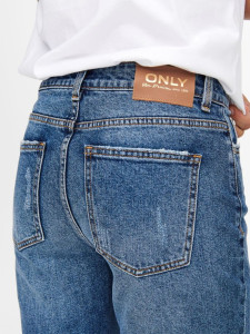 Джинси ONLEMILY HW ST ANK DEST DNM MAS025 15235729-Dark Medium Blue Denim ONLY 27/32 Синій 15235729-DARK MEDIUM BLUE