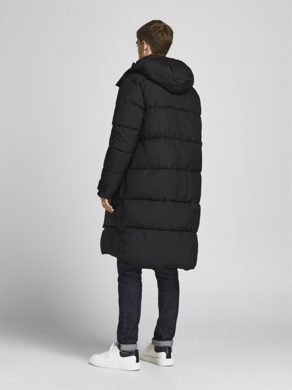 Куртка JORSTRAD LONG PUFFER LN 12192671-Black Jack&Jones L Чорний 12192671-Black