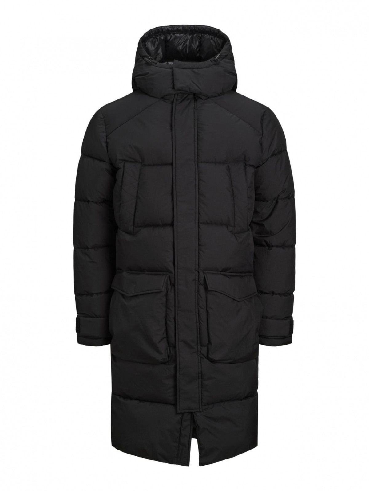 Куртка JORSTRAD LONG PUFFER LN 12192671-Black Jack&Jones L Чорний 12192671-Black