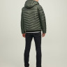 Куртка CONTRAST ZIP JJEHERO PUFFER HOOD NOOS 12211785-Rosin Jack&Jones L Хакі 12211785-ROSIN CONTRAST Z