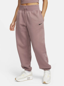 Штани жіночі Nike Sportswear Phoenix Fleece Bordo DQ5887-208