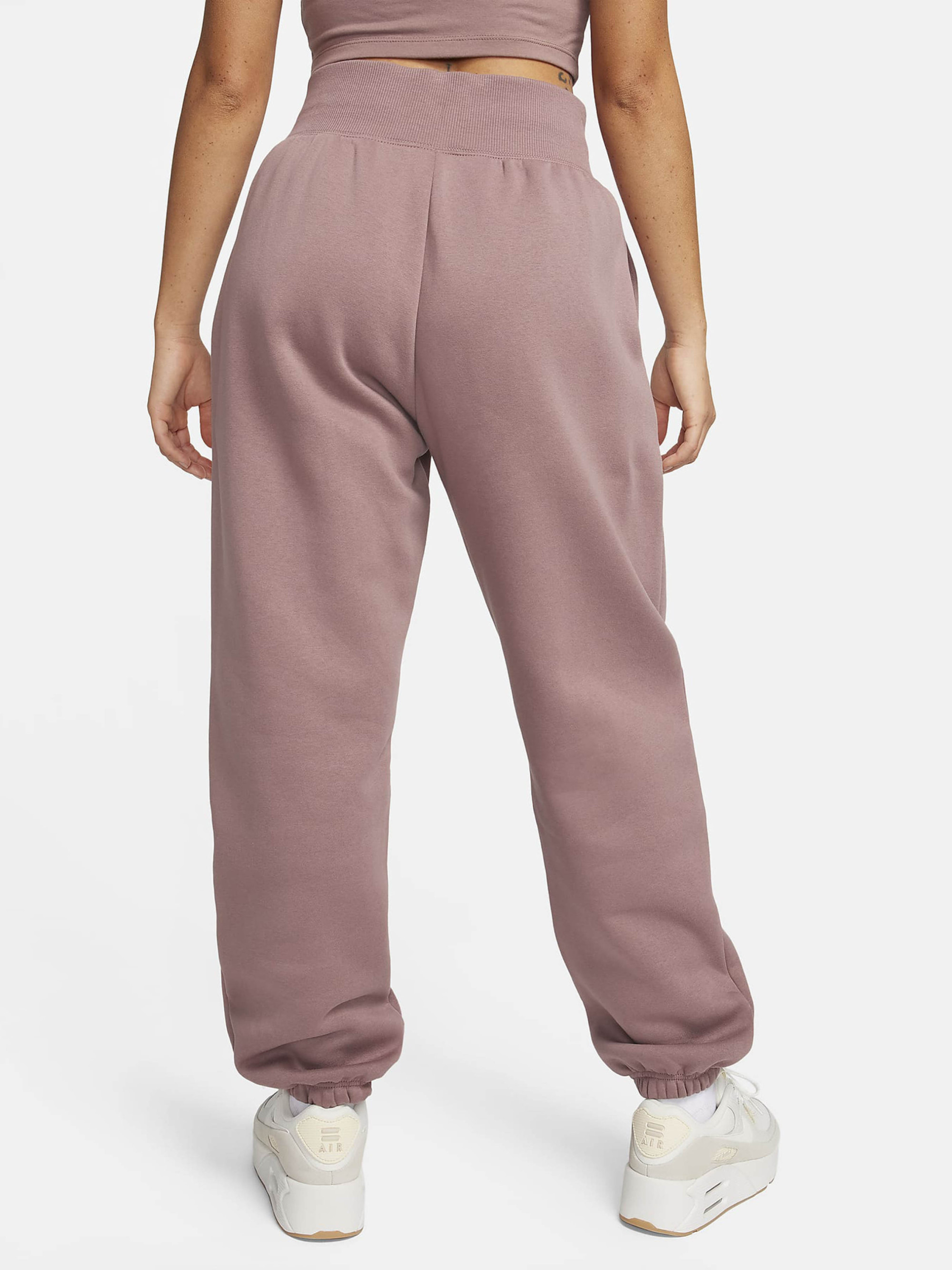 Штани жіночі Nike Sportswear Phoenix Fleece Bordo DQ5887-208