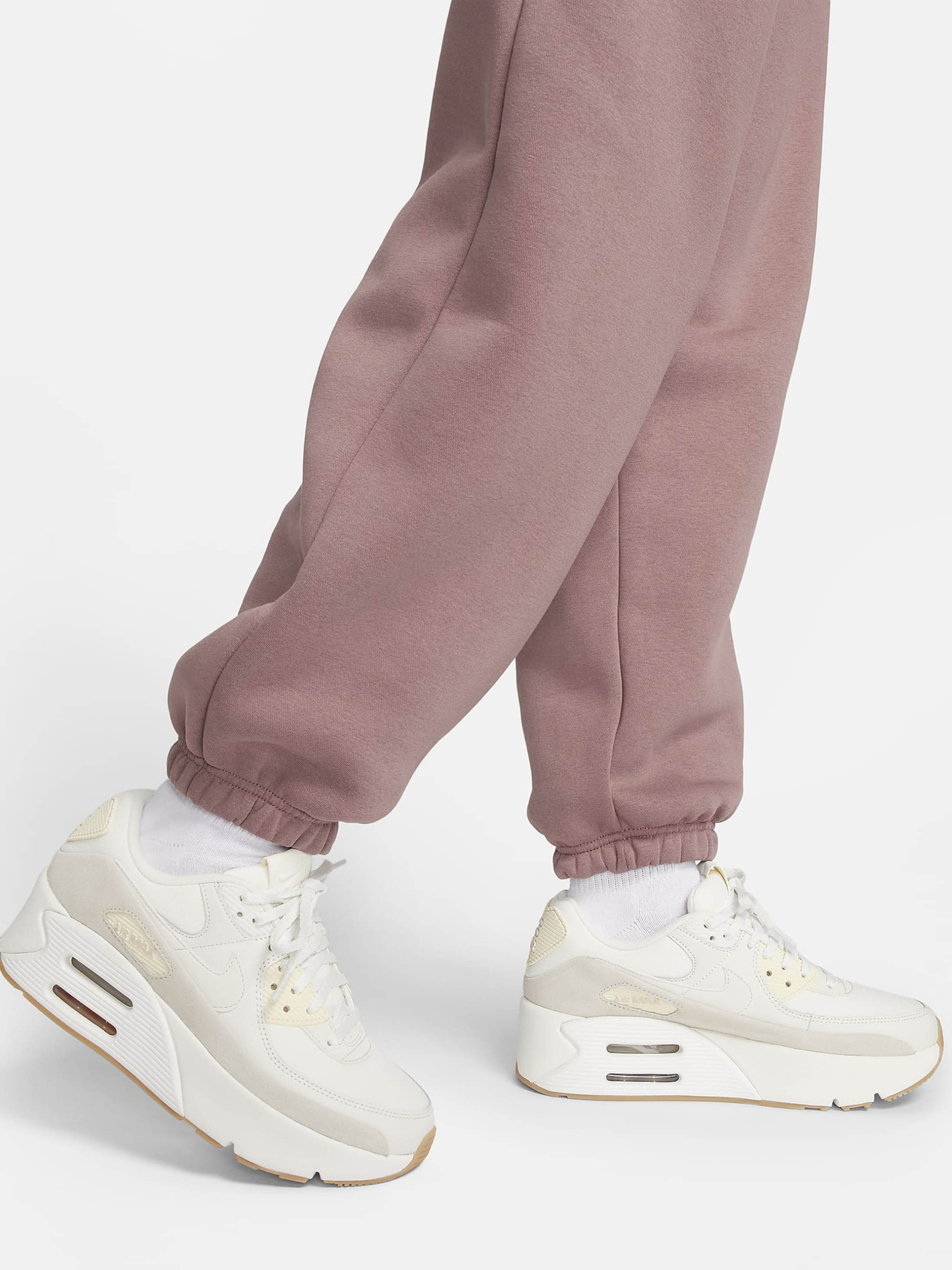 Штани жіночі Nike Sportswear Phoenix Fleece Bordo DQ5887-208