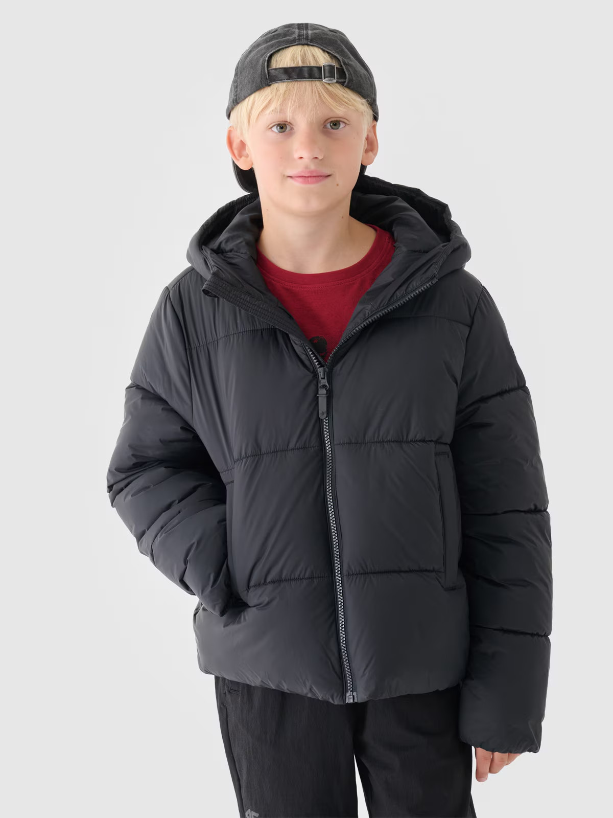Куртка дитяча Down Jacket M463 4FJWAW24TDJAM463-20S 4F 164 Чорний 4FJWAW24TDJAM463-20S