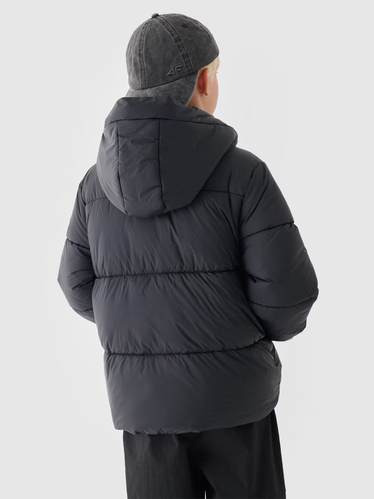 Куртка дитяча Down Jacket M463 4FJWAW24TDJAM463-20S 4F 164 Чорний 4FJWAW24TDJAM463-20S
