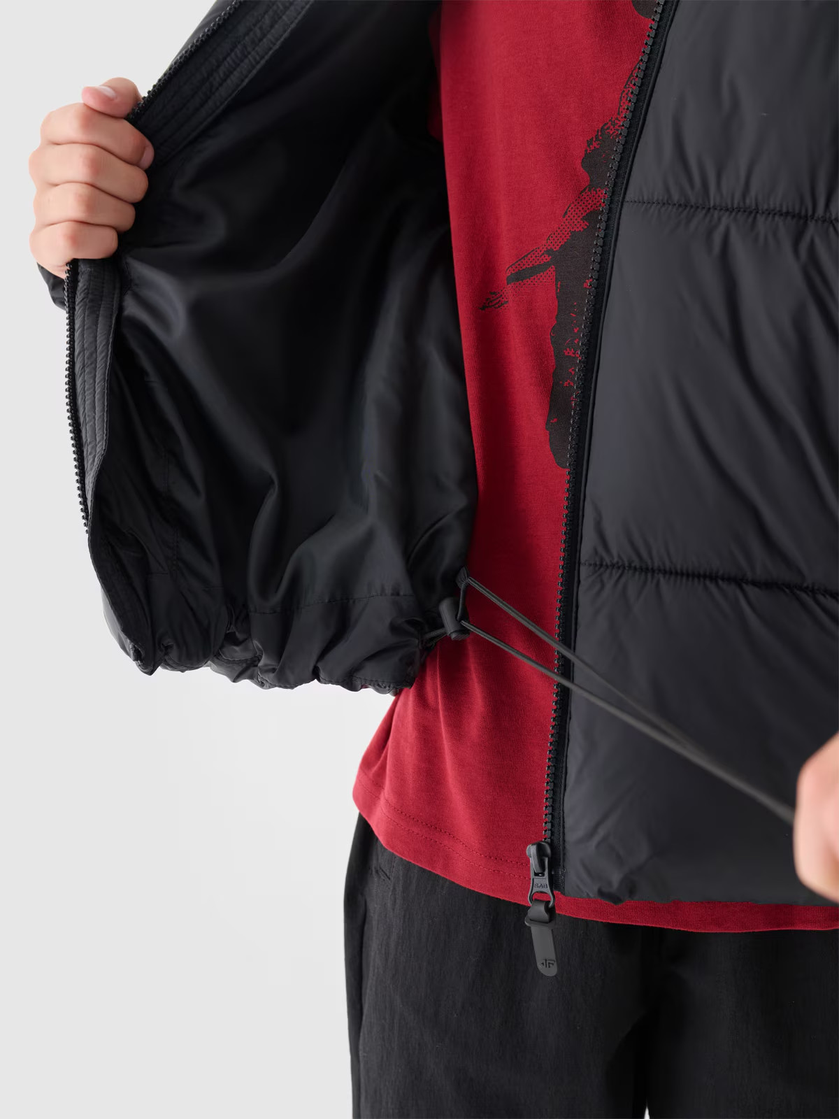 Куртка дитяча Down Jacket M463 4FJWAW24TDJAM463-20S 4F 164 Чорний 4FJWAW24TDJAM463-20S