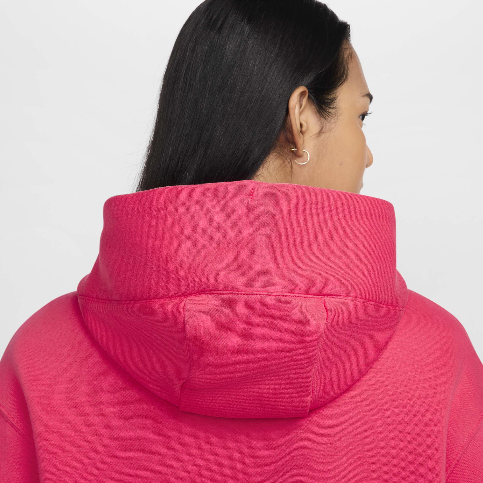 Худі жіноче Nike Sportswear Phoenix Fleece Oversized Pink DQ5860-629