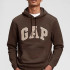 Толстовка PULLOVER LOGO HOODIE 738102-25 GAP S Коричневий 738102-25