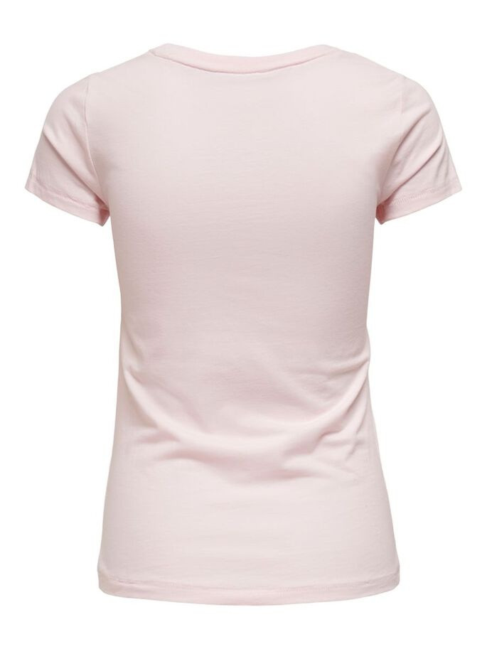 Футболка ONLLOVE LIFE FIT S/S TOP BOX JRS 15226018 Ballerina ONLY S Кремовий 15226018Ballerina