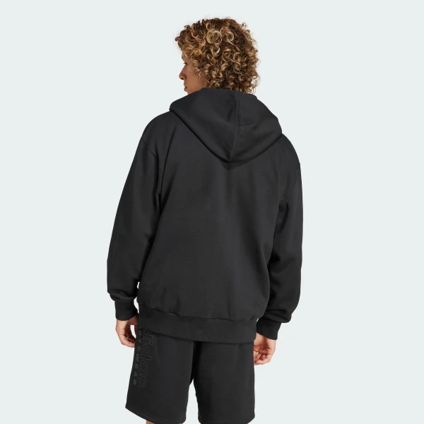 Худі M A SZN FL FZ IX1249 Adidas L Чорний IX1249