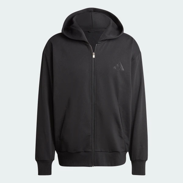 Худі M A SZN FL FZ IX1249 Adidas L Чорний IX1249