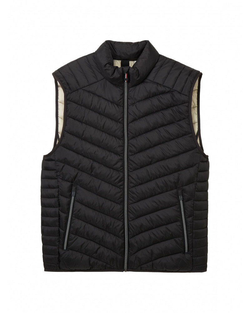 Безрукавка MEN'S LIGHTWEIGHT VEST 1038902-29999 Tom Tailor L Чорний 1038902-29999