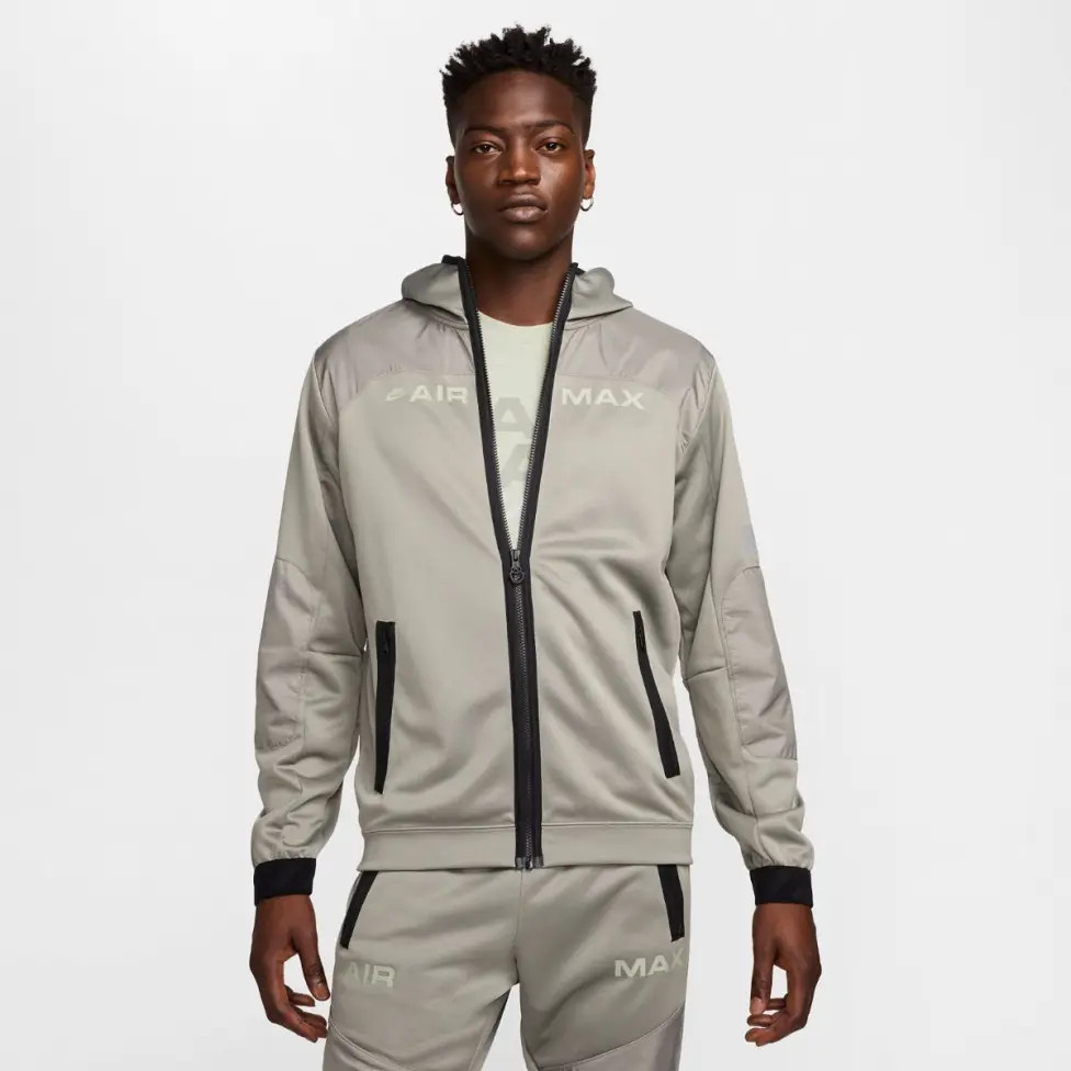 Толстовка чоловіча Nike Air Max Pk Fz Grey HF6598-053