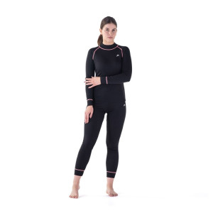 Комплект одягу термобілизни LADY SIRION SET-BLK/DES FLOWE MARTES XL Чорний LADY SIRION SET-BLK/DES F