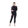 Комплект одягу термобілизни LADY SIRION SET-BLK/DES FLOWE MARTES XL Чорний LADY SIRION SET-BLK/DES F