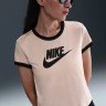 Футболка W NSW SS RINGER TEE VNTG RUN IF4072-126 Nike L Бежевий IF4072-126