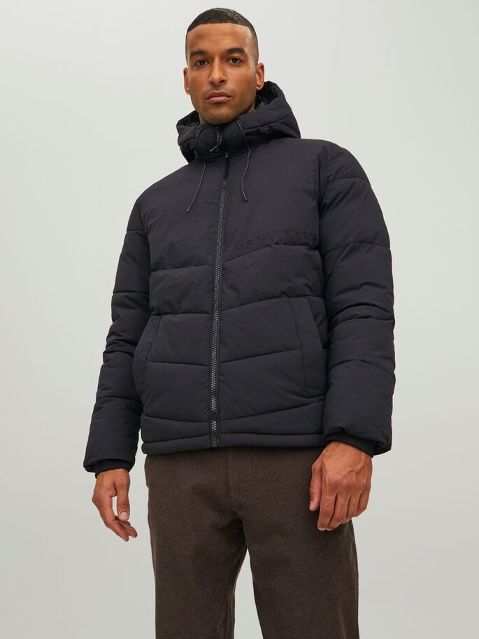 Куртка JORCOPENHAGEN PUFFER JACKET SN 12215130-Black Jack&Jones XXL Чорний 12215130-Black
