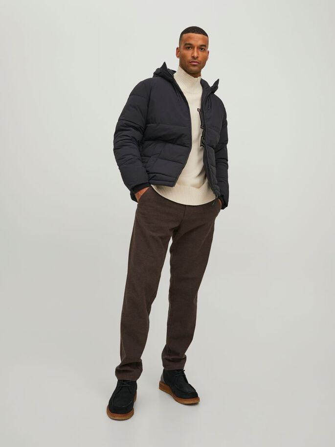 Куртка JORCOPENHAGEN PUFFER JACKET SN 12215130-Black Jack&Jones XXL Чорний 12215130-Black