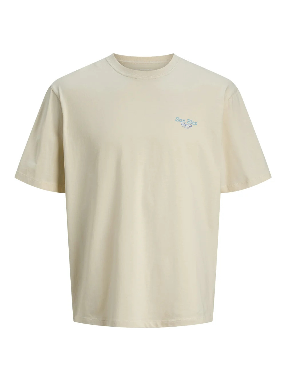 Футболка Jack & Jones JORCONTE TEE SS CREW NECK 12269986-Buttercream