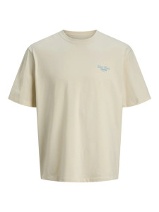Футболка Jack & Jones JORCONTE TEE SS CREW NECK 12269986-Buttercream