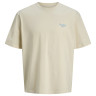 Футболка Jack & Jones JORCONTE TEE SS CREW NECK 12269986-Buttercream