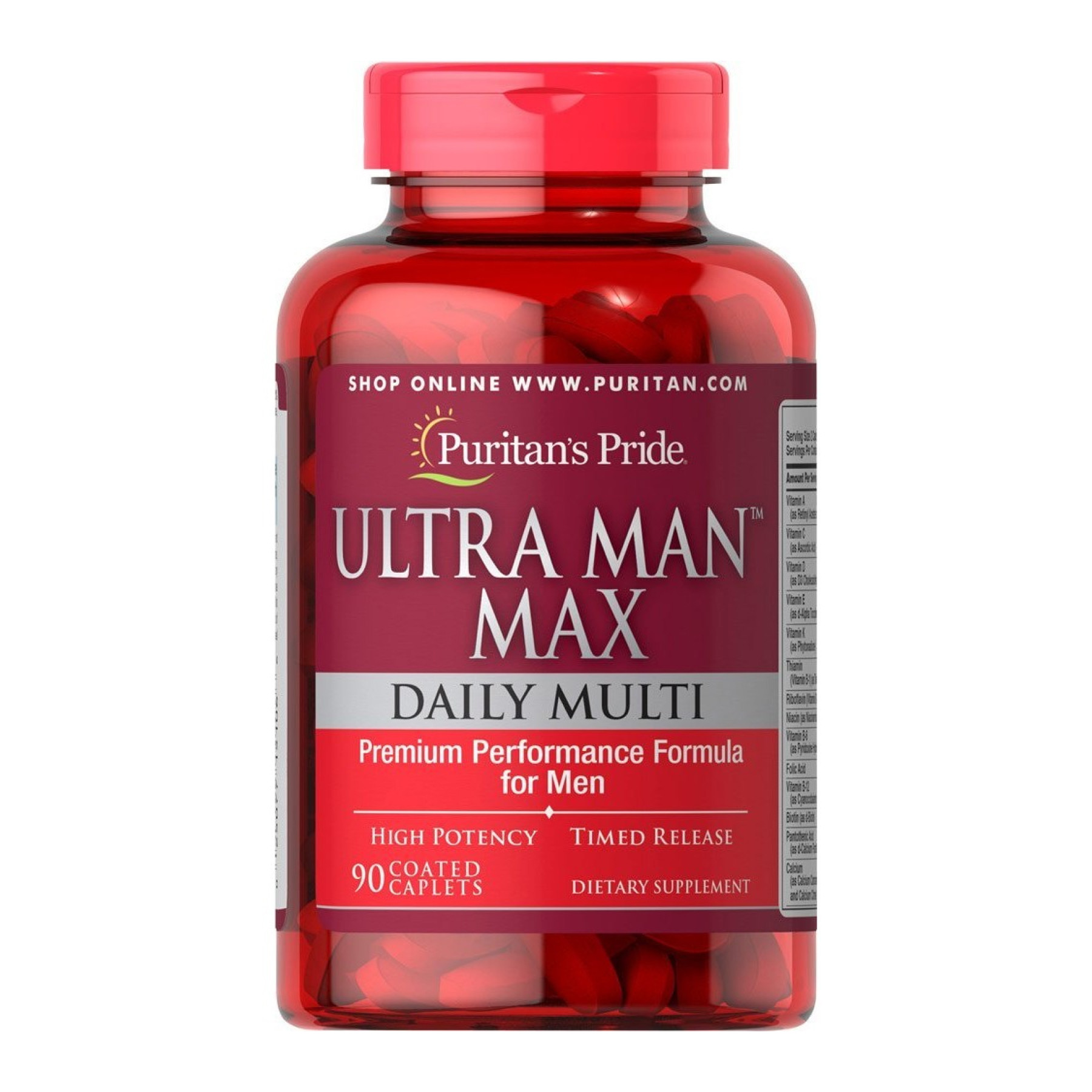 Капсули Ultra Man Max - 90caps 100-18-6164047-20