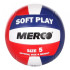 М'яч волейбольний Merco Soft Play ID67768, Цвет Красный, Размер (Европа) - 5 ID67768