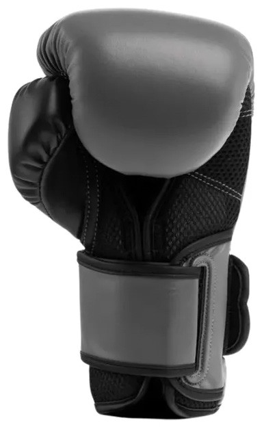 Рукавиці боксерські Everlast POWERLOCK 2R TRAINING GLOVE сірий, чорний Уні 12 унцій P00002305