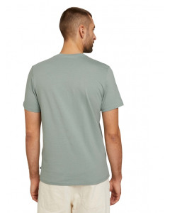 Футболка printed crewneck logo t-shirt 1030527XX1012960 Tom Tailor L Сірий 1030527XX1012960