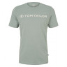 Футболка printed crewneck logo t-shirt 1030527XX1012960 Tom Tailor L Сірий 1030527XX1012960