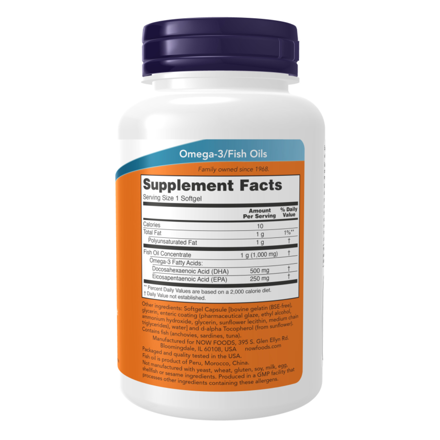 Порошок DHA 500mg - 180 sgels 2022-10-2585